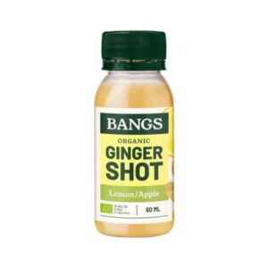 Bangs Organic Ginger Shot (Lemon/ Apple)